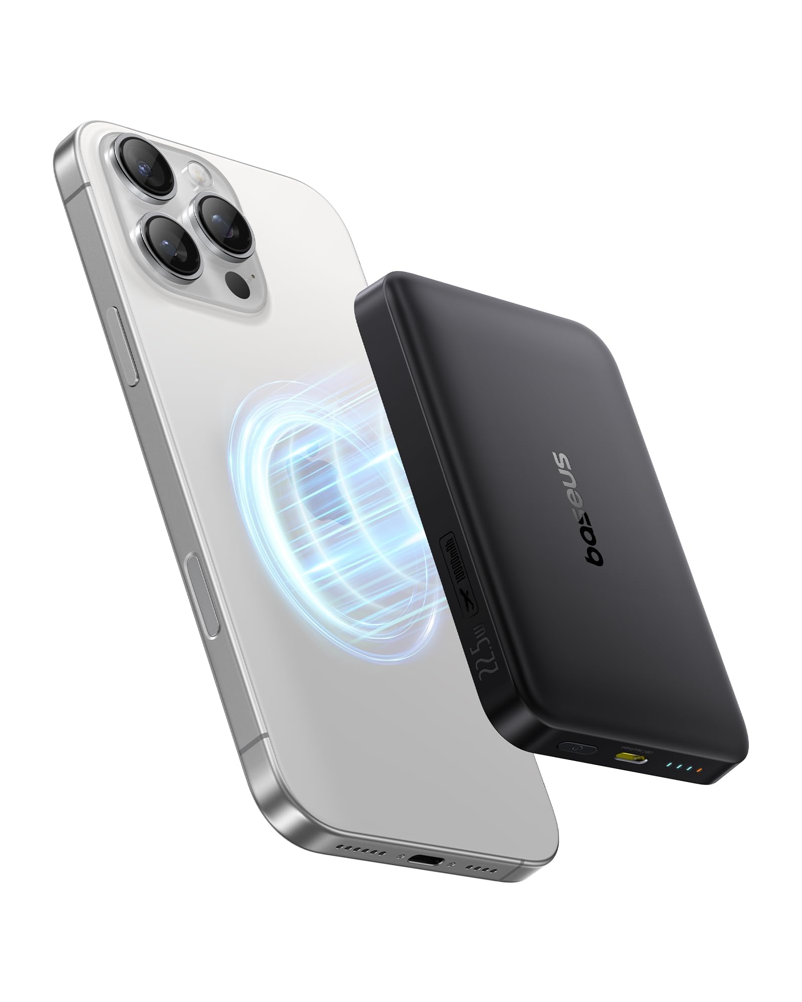 Baseus for MagSafe Portable Charger, Qi2 Certified 15W Wireless Magnetic Power Bank 10000mAh with USB-C Cable 22.5W PD Charging, Battery Pack Compatible with iPhone 17/16/15/14/13 Pro/Pro Max Series - Image 9