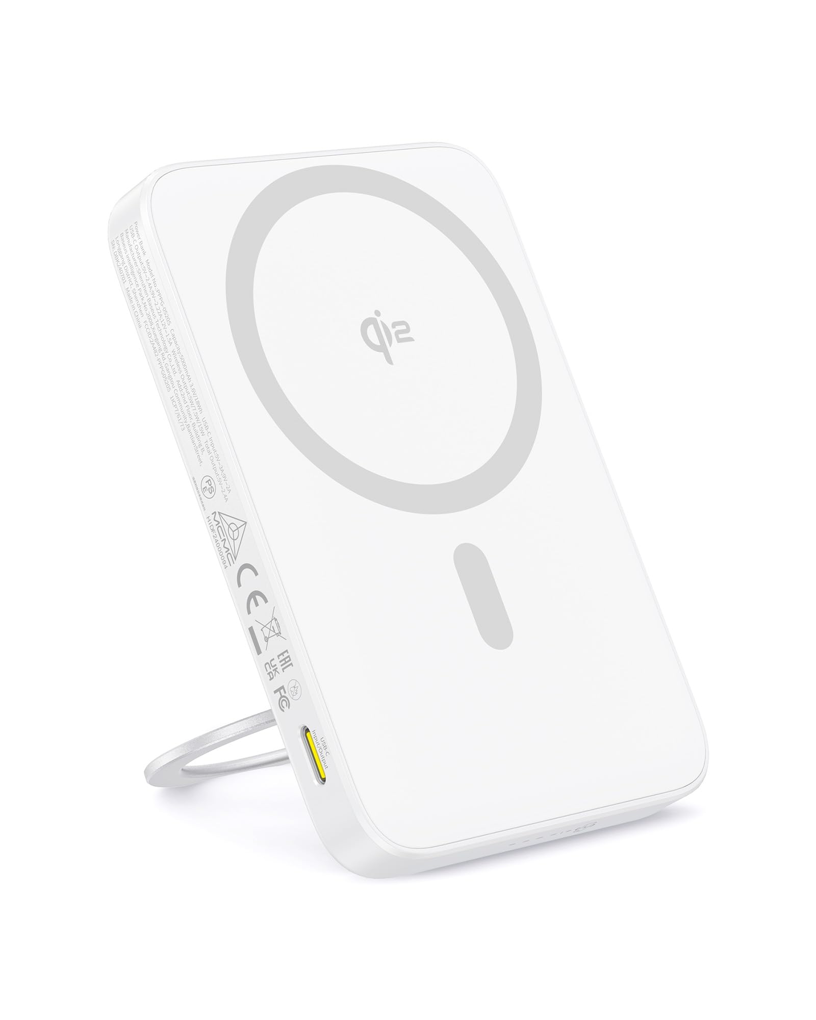 Baseus PicoGo Magnetic Power Bank, Qi2 Certified 15W Ultra-Fast Wireless Portable Charger with Stand, Ultra-Slim 5000mAh Battery Pack for iPhone 17 Pro Max 16/15/14/13/12 - Image 7